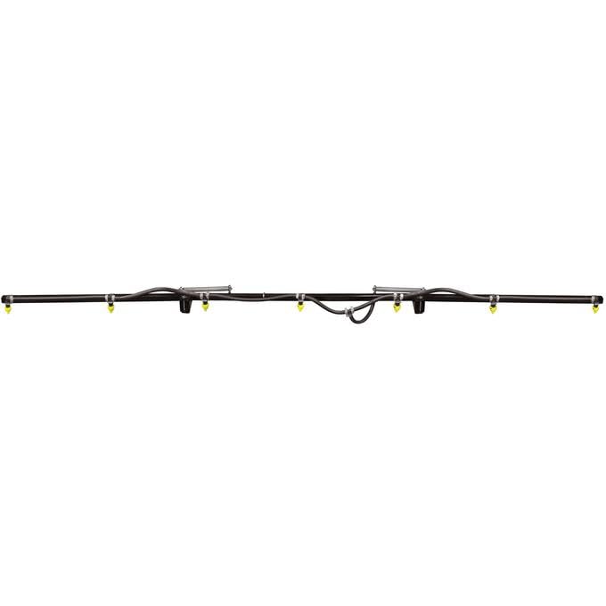 7-Nozzle Folding Boom,140" Coverage (11ft Swath) | Air-Induction Drift Reduction Tips & Heavy Duty Steel for Food Plots & Pasture Spraying, UTV & ATV Sprayers