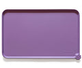 Hoki Found L Silicone Pet Food Mats Tray with Higher Lips- Non Slip Dog Cat Bowl Mats Placemat - Pet Feeding Mat - Waterproof Dog Cat Food Mats -Pet Water Mats for Carpet -Amethyst - color: Amethyst, size: 22" x 14"