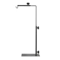 Simple Deluxe Reptile Lamp Stand, Adjustable 16"-32" Floor Light Holder Stand Metal Bracket for Reptile Glass Terrarium Heating Light, M: 32.3 x 11.2 inch, Black - style: Lamp Stand M