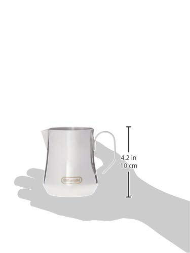 De'Longhi DLSC060 Milk Frothing Jug,12 oz,Stainless Steel,(Pack of 6) - color: Stainless Steel, size: 11.8 Ounces (Pack of 6)