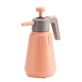 Garden Pump Sprayer, 68 oz/0.5 Gallon Hand Held Pressure Sprayer with Safety Valve ＆ Adjustable Nozzle, Large Capacity Bottle Water Weed Flower Plant Lawn Home Washing Spray 2L(Salmon Pink)