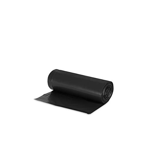 Earthsense Commercial RNW6050 Can Liner, 55-60 gal, 1.25 mil, 38" x 58", Black (Pack of 100)