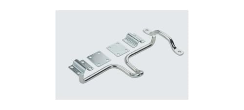 National Hardware Sliding Bolt Gate Latch, Steel, Zinc Plated | Slide Bolt Secures Metal Farm and Fence Gates; Reversible for Right or Left Hand Swing, Padlockable