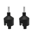 ZYAMY 2PCS Electric Fence Insulator Plastic Sleeve Tool Accessories Self Tapping Insulated Wire Hook Nail Socket Suitable for Electric Fence Energizer Fence Posts Orchards Enterprises Gardens