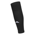 adidas Unisex Metro Soccer Socks or Calf Sleeves (1 Pair) Over-the-Calf | Unisex, 1-Pack, Cushioned Impact Zones, Moisture-Wicking, Calf Compression, Versatile Layering, Game & Practice Ready - color: Black/White/Calf Sleeve, size: Large, style: Calf Slee