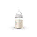 NUK First Choice Smooth Flow Anti-Colic Bottle Peach, 5 oz. Baby Bottle with SafeTemp Temperature Indicator, Newborn Essentials, 1-Pack - color: Peach Sheep