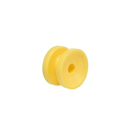 Donut Corner Post Electric Fence Insulators, Yellow, 20 | Polywire Insulator for Electric Fence, Farm Fence - color: yellow, size: 20