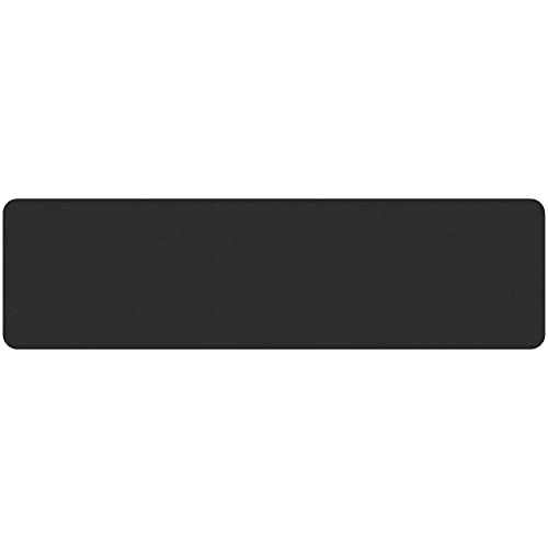 NewLife by GelPro Anti-Fatigue Nonslip 1/2" Thick Hard Floor Utility Mat for Garage, Patio and Kitchen, 20" x 72", Leather Grain Black - color: Leather Grain Black