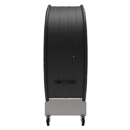Maxx Air 60 Inch High Velocity Industrial Belt Drive Drum Fan | Heavy Duty Barrel Fan with Durable Rolled Steel Housing | Commercial, Garage, Workshop, or Warehouse Use | 19,000 CFM