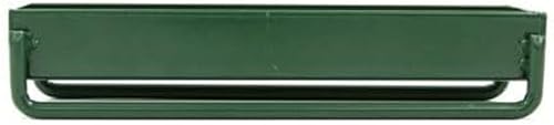 Cattle Grain Feeder Green | Durable All-Metal Ranch Accessory for Farm Displays | Realistic Livestock Feeder Collectible for Holiday Western Scenes and Farm Decor
