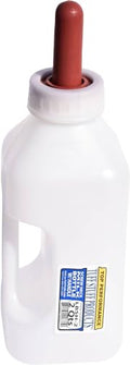 Tuff Stuff Products LBSH2 Screw Neck Nipple 2 Quart Capacity Calf Milk Feeding Bottle Feeder Accessory Farm Equipment with Handle