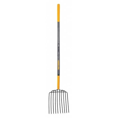TRUE TEMPER 2812400 10-Tine Hardwood Handle Bedding Fork - style: Hardwood Handle Bedding Fork
