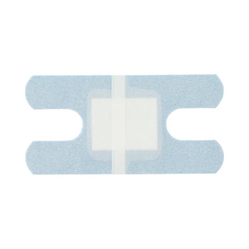 Curad Knuckle, Woven Blue Detectable Bandage, 100-Count - size: 100 Count (Pack of 1)