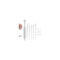 Piercing Ball Grabber Tool, 14-20G Taper for Changing Jewelry | Surgical Steel Flat Back Earrings Threader Tool Insertion Pin, Body Piercing Kit for Ear Rook Conch Nose Lip Jewelry Removal - style: Piercing Tapers (14G 16G 18G) + Ball Grabber Tool