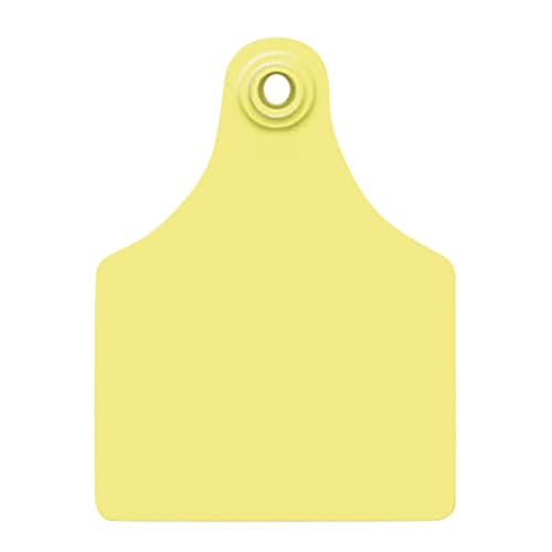 USA GXF/GSMY 115700 Ear Tag, Female Blank, Maxi Yellow