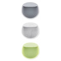 Bumkins Baby Silicone Little Dippers, Attaches to Bowls, Dishes and Plates, Sauce Cup, Holds Condiments, Dip, Puree, Toppings, Baby Led Weaning, Essential Feeding Supplies, for Babies 6 Months Up - color: Gry-Grn 3pk, size: 3-Pack