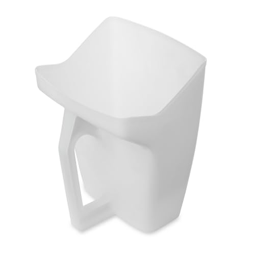 Rubbermaid Commercial Products Food Service Utility Scoop, 64-Ounce, White, for Ice/Bar and Ingredient Use in Restaurant/Kitchen (Pack of 6) - size: 64-Ounce (Pack of 6)
