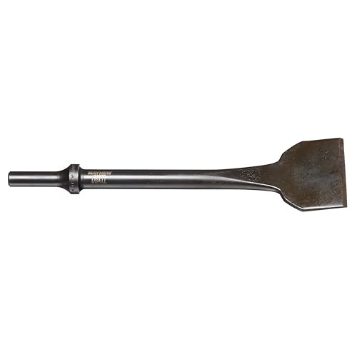 Mayhew Tools 31970 Pneumatic Scraper, 2" x 8-1/2", Black Oxide Finish - size: 2" x 8-1/2"
