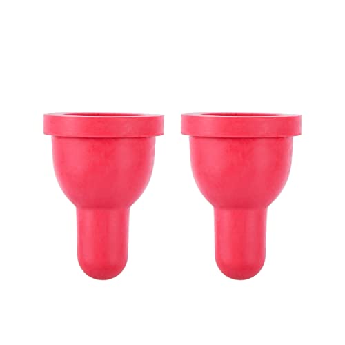 2Pcs Sheep Goat Lamb Milk Nipples Soft Rubber Pacifier | Lamb Pacifier for Small Animal Feed Orphaned Lamb - size: Lamb pacifier