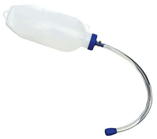 Oral Drencher Feeder – 1,500 ml Roll Tube Design with Durable Esophageal Probe – Easy-to-Use Tube Feeder for Young Livestock – Delivers Fluids, Electrolytes & Nutrients with Precision