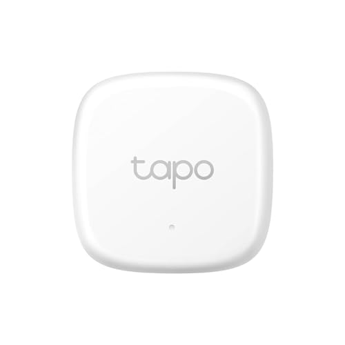 Tapo Smart Temperature and Humidity Sensor, Requires Tapo Hub, T310 | White, High-Accuracy Swiss-Made Sensor, Real-Time Notifications, Free Data Storage, Long-Lasting Performance