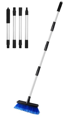 EVERRUSH 62" Car Wash Brush Mop with Long Handle Soft Bristle Scrub Car Washing