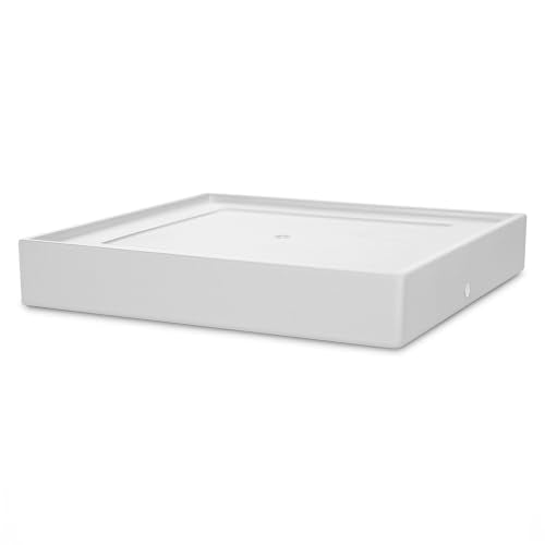 Classy Caps Imperial Solar Post Cap - Heavy-Duty Cast Aluminum - Warm/Cool Light Color Modes (White, 4.5x4.5) - color: White, size: 4.5x4.5