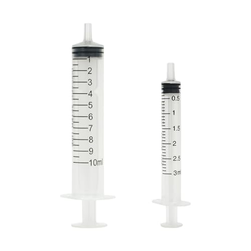 Professional Reusable Puppies Feeding Syringes for Newborn Kittens, Puppies, Pets, Wildlife, Rabbits, Squirrel,Small Animals (4Nipple+2 Syringes)