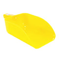 Jeffers Feed Scoop for Horses, Livestock, Pets, Chickens, Goats – 5 Pint 2.5 Quart Heavy-Duty Plastic Grain Scoop – Durable Farm Tool for Animal Feed, Barn, Stable, Garden, Dog Food - Yellow - color: Yellow Feed Scoop