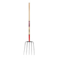 Truper 5-Tine Barley Fork with 48-Inch Ash Handle (Model 30325 / BPJ-5B) | Heavy-Duty Forged Steel Pitchfork for Handling Barley, Straw, Hay, and Agricultural Crops - size: 54-Inch, style: Tru Pro - Barley Fork 5-Tine