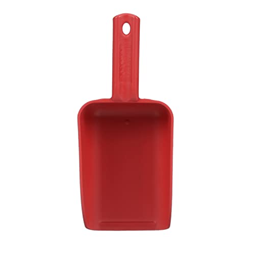 Remco Small Hand Scoop,Poly,32 Oz,Red 64004-1 Each