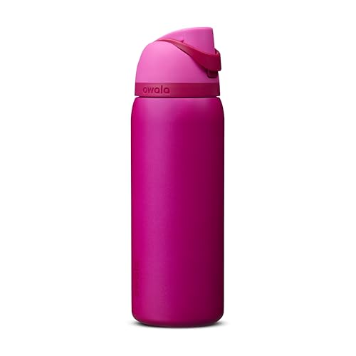 Owala FreeSip Stainless Steel Water Bottle 32 oz Read My Lips - color: Read My Lips, size: 32 Ounces