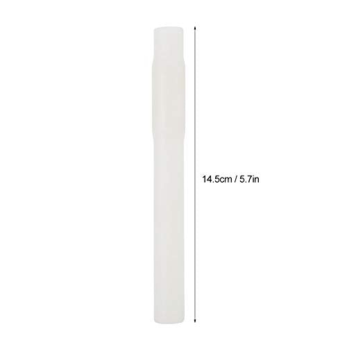 4PCS Safety Rubber Hose for Milking Machine Replacement Parts (White short milk tubes (4 in a pack)) - color: White short milk tubes (4 in a pack)