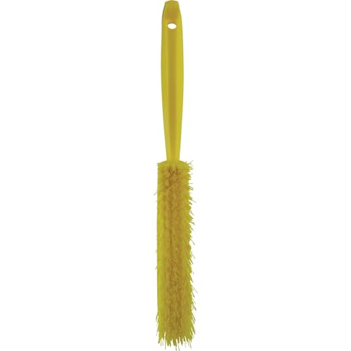 Vikan 45896 Brush,Hand,Medium,14",PP/PBT,Yellow - color: Yellow, size: 4589