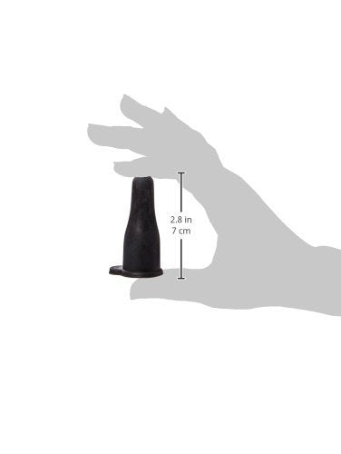 neogen corporation 7005 3 Pack, Black, Gum Rubber Lamb Nipple