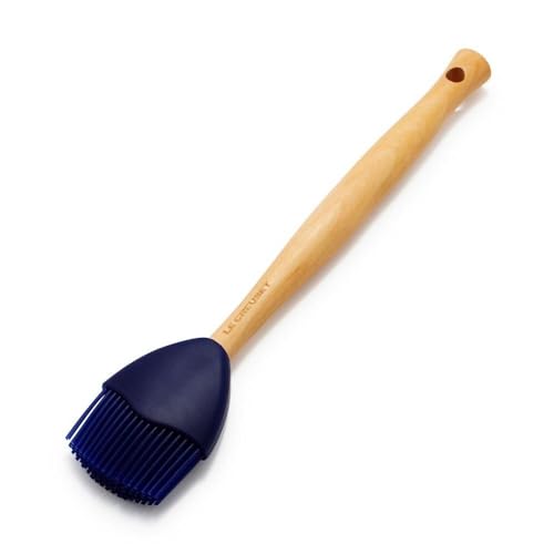 Le Creuset Silicone Craft Series Basting Brush, 10 1/2" x 2 1/8", Cerise - color: Cerise