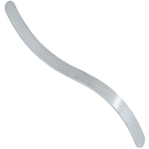 Premier 1 Hoof Rasp for Sheep, Goats & Horses | S-shape for comfortable access from multiple angles. Coarse side for rapid removal, fine side for finishing. 12" long.