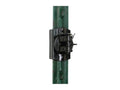 Gallagher Wood and T-Post Pinlock Insulator | Secure Polywire, Polytape, or Steel Wire | UV-Resistant and Durable Design for Permanent Electric Fencing