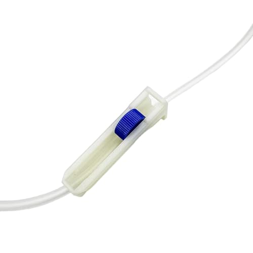 (12PCS/Box) IV Extension Set,67" I.V Tubing,Sterile Individual Packaging,for Lab and Pets Veterinary (Straight Mouth) - color: Straight Mouth