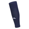 adidas Unisex Metro Soccer Socks or Calf Sleeves (1 Pair) Over-the-Calf | Unisex, 1-Pack, Cushioned Impact Zones, Moisture-Wicking, Calf Compression, Versatile Layering, Game & Practice Ready - color: Team Navy Blue/Calf Sleeve, size: Medium, style: Calf