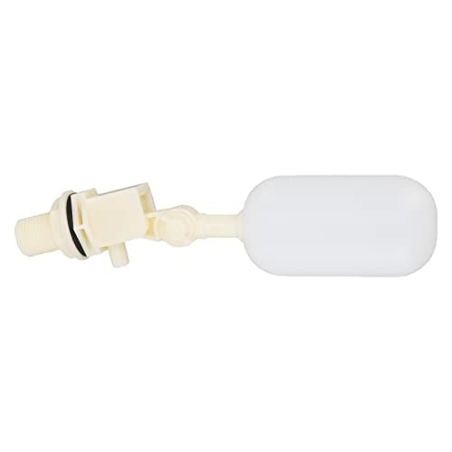 G1/2 Male Thread Pvc Water Float Valve,Automatic Pet Water Dispenser Shut off Float Valve for Water Tank Horse Cattle Goat Sheep Pig Dog Water Trough
