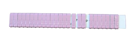 Jiffy Wing Bands Numbered - NOT Stamped Aluminum Chicken Pheasant Poultry Duck Wing Identification Tags (100, Pink) - color: Pink