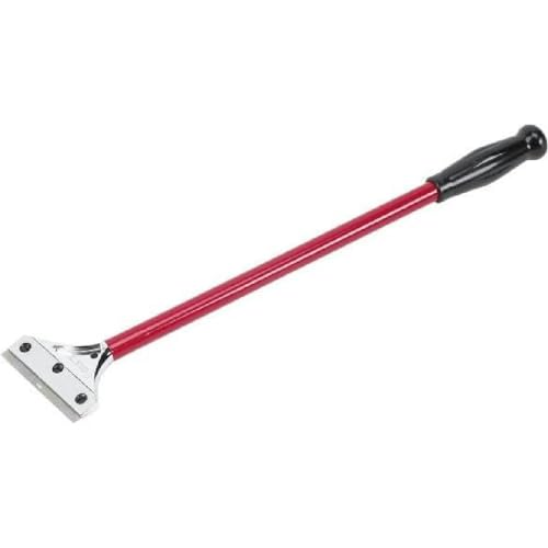 MARSHALLTOWN Crain Razor Scraper, 4 Inch Blade, Flooring, Assembled in USA | Cast Aluminum Head, 18 Inch Handle, Scrapes Floor Tile, Carpet and Paint, Heavy Duty Floor Scraper, 360