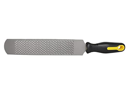 9 Inch Farrier Hoof Rasp File with Rubber Handle,Mini Rasp Hoof File Equine Hoof Rasp for Horses, Pig Hoof File, Goat Rasp - size: 9 inch