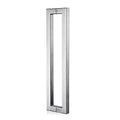 TOGU TG-R3030 1500mm / 60 inches Push-Pull Stainless-Steel Door Handle for Entrance/Entry/Shower/Glass/Shop/Store, Interior/Exterior Barn & Gates - Brushed Stainless Steel Finish