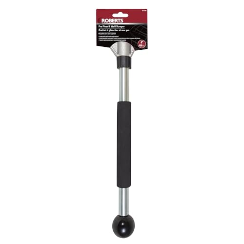 ROBERTS 4" Pro Floor and Wall Scraper with 18" Handle
