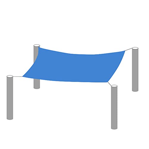 90% Plant Shade Cloth 2 Ft × 3.3 Ft Greenhouse Shade Cloth for Protect Vegetable Plants Fruits Flowers Crops - Blue - color: Blue, size: 2 FT x 3.3 FT