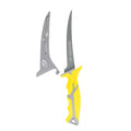 danco 7-Inch Karl Flex Fillet Knife with Swedish Steel Blade and Sheath | 7-Inch Karl Flex Fillet Knife, Swedish Stainless Steel Blade, Non-Stick Coating, TPR Grip, Finger Guards, Fresh/Saltwater - size: 7"