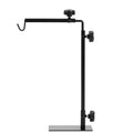 Simple Deluxe Reptile Lamp Stand Adjustable 14-26 inch Metal Bracket Floor Light Holder for Reptile Glass Terrarium Heating Light, Amphibian and Aquarium Tank - style: Lamp Stand S, New
