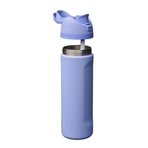 Owala FreeSip Stainless Steel Water Bottle 24 oz Out of the Blue - color: Out of the Blue, size: 24 Ounces